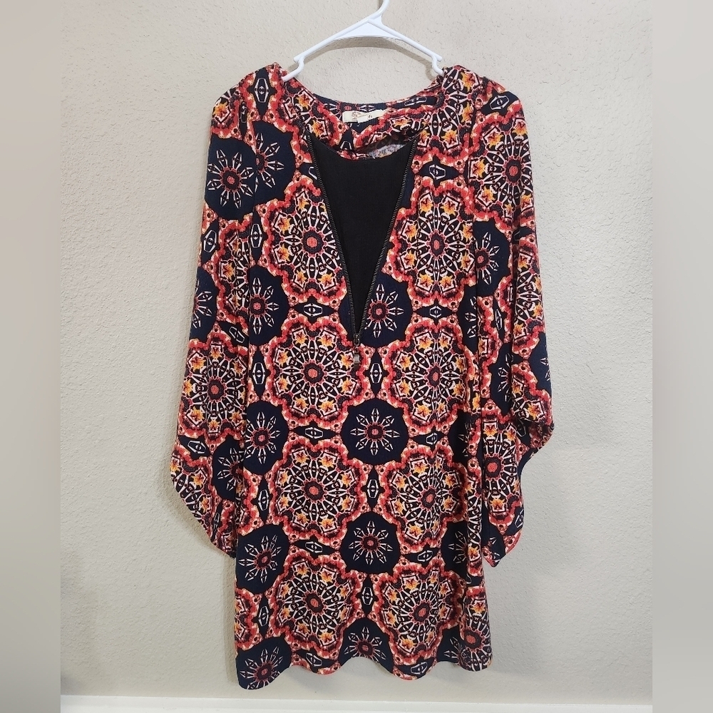 Boho Hippie Mini dress size S